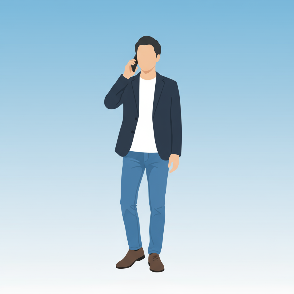 ジャケット+デニム(きれい系・カジュアルタイプに有効、清潔感と大人感を演出)