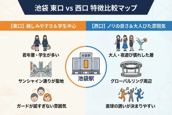 【東口編】池袋の路上ナンパおすすめスポット