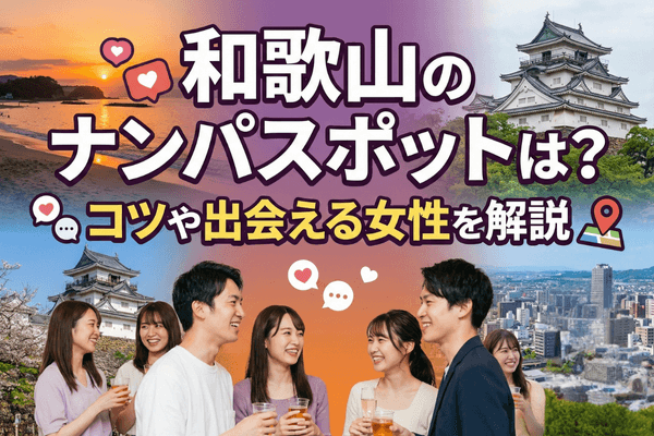 和歌山のナンパスポットは？コツや出会える女性を解説
